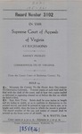 Barney Presley v. Commonwealth of Virginia