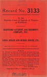 Hartford Accident and Indemnity Company v. Louis Singer and Muriel Singer, Partners, etc.