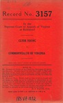 Clyde Young v. Commonwealth of Virginia