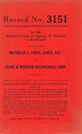 Maybelle F. Sykes, Administratrix of the Estate of Raymond Harris Sykes, deceased and Liberty Mutual Insurance Company v. Stone & Webster Engineering Corporation