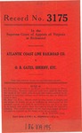 Atlantic Coast Line Railroad Company  v. O. B. Gates, Sheriff, etc.