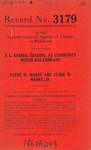 B. L. Barnes, Trading as Community Motor Bus Company v. Clyde W. Mabry and Clyde W. Mabry, Jr.