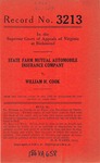 State Farm Mutual Automobile Insurance Company v. William H. Cook
