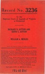 Richard N. Sutton and Edith G. Sutton v. William A. Menges