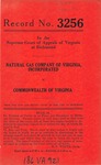 Natural Gas Company of Virginia, Inc. v. Commonwealth of Virginia