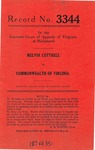 Melvin Cottrell v. Commonwealth of Virginia