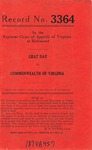Grat Day v. Commonwealth of Virginia