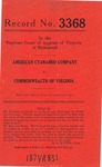 American Cyanamid Company v. Commonwealth of Virginia