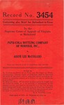 Pepsi-Cola Bottling Company of Norfolk, Incorporated, v. Addie Lee McCullers