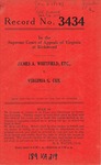 James A. Whitfield, etc. v. Virginia G. Cox