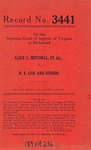 Alice C. Mitchell, et al. v. R. E. Cox and Others