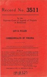 Guy F. Fuller v. Commonwealth of Virginia
