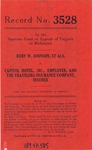 Ruby W. Johnson, et al.,v. Capitol Hotel, Inc., Employer, and The Travelers Insurance Company