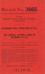Katherine Nona Stern Cohn, Ruth S. Fleischer, Ruth T. Stern, Henry F. Stern, Individually and as Executor and Trustee under the Last Will and Testament of Sidney L. Stern, and Alan G. Fleischer v. The Central National Bank of Richmond, Sydney A. Fleischer and Leslie H. Fleischer