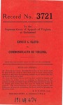 Ernest G. Floyd v. Commonwealth of Virginia
