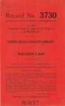 Unites States Casualty Company v. Marguerite T. Bain
