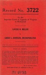 Louise H. Miller v. Grier S. Johnson, Inc.