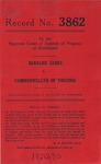 Bernard James v. Commonwealth of Virginia