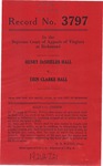 Henry DeShields Hall v. Erin Clarke Hall