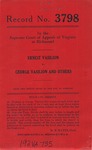 Ernest Vasilion v. George Vasilion and Others