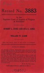 Robert L. Jones and Eva E. Jones v. Willard W. Lamm