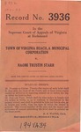 Town of Virginia Beach, A Municipal Corporation v. Naomi Trustin Starr