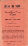Barkley C. Umberger v. Charles T. Koop