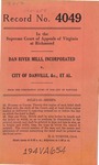 Dan River Mills, Inc. v. City of Danville, etc., et al.