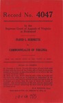 Floyd L. Burnette v. Commonwealth of Virginia