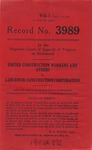 United Construction Workers, Affiliated With United Mine Workers of America, District 50 United Mine Workers of America, and United Mine Workers of America v. Laburnum Construction Corporation