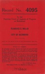 Florence E. Nolan v. City of Richmond