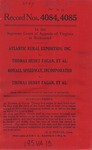 Atlantic Rural Exposition, Inc. v. Thomas Henry Fagan, et al.; and, Royall Speedway, Inc. v. Thomas Henry Fagan, et al.