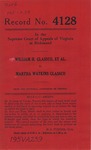 William H. Glassco, et al. v. Martha Watkins Glassco