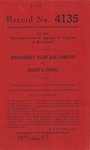 Montgomery Ward and Company v. Harry L. Young