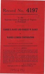 Carrie E. Raney and Robert W. Raney v. Barnes Lumber Corporation