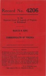 Marcus R. King v. County of Arlington