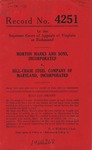 Morton Marks and Sons, Inc. v. Hill-Chase Steel Company of Maryland, Inc.