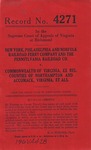 New York, Philadelphia, and Norfolk Railroad Ferry Company and the Pennsylvania Railroad Company v. Commonwealth of Virginia, ex rel. Counties of Northampton and Accomack, Virginia, et al.