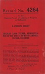 H. Phillips Godsey v. Charles Clyde Tucker, Administrator of the Estate of Ruth C. Tucker, deceased