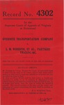 Overnite Transportation Company v. L. M. Woodfin, et al., Partners t/a Woodfin Brothers