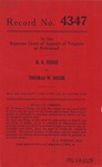 H. R. Reese v. Thomas W. Reese