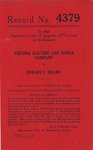 Virginia Electric and Power Company v.  Edward C. Quann
