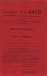 Margaret E. Florance v. Henry A. Florance