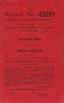 Ray Erwin Smith v. Hurley Carpenter