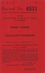 Charles L. Bookman v. Cavalier Court, Inc.