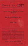 Walter J. Hufman, Oscar T. Warren, and M.E. McAleer v. Harry Kite