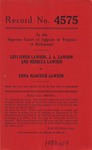 J. A. Lawson and Rebecca Lawson v. Edna Hancock Lawson