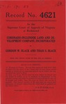 Coronado-Inglenook Land and Development Company, Inc. v. Gordon W. Black and Thais S. Black