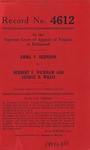 Emma V. Herndon v. Herbert F. Wickman and George B. Willis