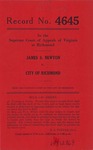 James S. Newton v. City of Richmond